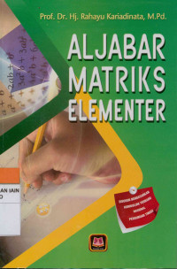 Image of Aljabar Matriks Elementer