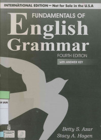 Image of Fundamentals Of Engglish Grammar Fourth Edition