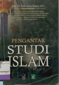 Image of Pengantar Studi Islam