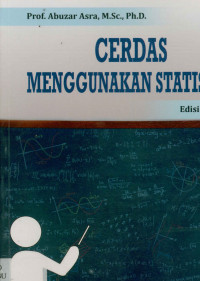Image of Cerdas menggunakan statistik Edisi perdana