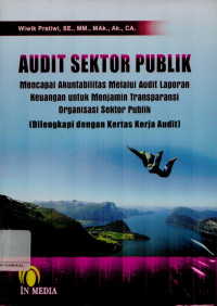 Image of Audit sektor publik: Mencapai akuntabilitas melalui audit laporan keuangan untuk menjamin transparansi organisasi sektor publik (Dilengkapi dengan kertas kerja audit)