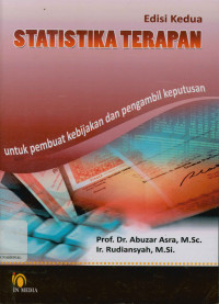 Image of Statistika terapan untuk pembuat kebijakan dan pengambilan keputusan Edisi II