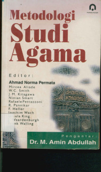 Image of Metodologi studi Agama