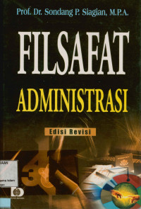 Image of Filsafat administrasi Edisi Revisi
