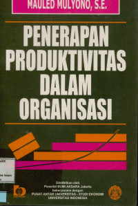 Image of Penerapan produktivitas dalam organisasi