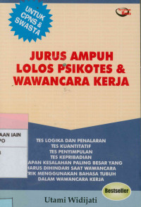 Image of Jurus ampuh lolos psikotes & wawancara kerja