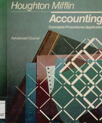 Image of Accounting : Concepts/procedures/applications