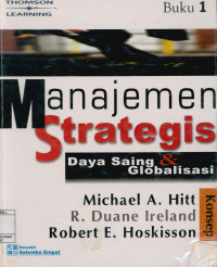 Image of Manajemen strategis buku 1 : daya saing dan globalisasi konsep