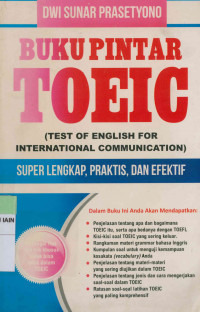 Image of Buku pintar toeic (Test of english for International comunication)