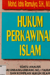 Image of Hukum perkawinan Islam : Suatu analisis dari Undang-Undang No.1 Tahun 1974 dan kompilasi hukum Islam