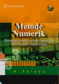 Image of Metode Numerik : Dilengkapi dengan Animasi Matematika dan Panduan Singkat Maple