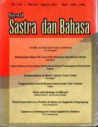 Image of JURNAL SASTRA DAN BAHASA