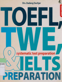 Image of Toefl, Twe, & Ielts Preparation : Systematic test preparation