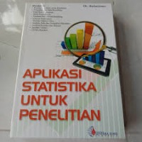 Image of Aplikasi Statistika untuk Penelitian