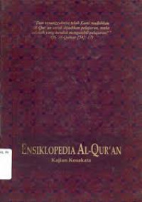 Image of Ensiklopedia Al-Qur'an; Kajian Kosakata buku 3 : Q - Z