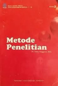Image of Metode Penelitian