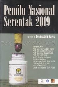 Image of Pemilu Nasional Serentak 2019