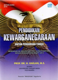 Image of Pendidikan kewarganegaraan