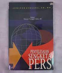 Image of Penyelesaian sengketa pers