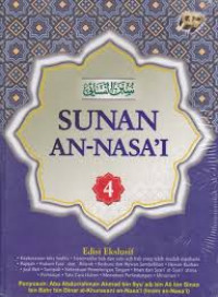 Image of Sunan An-Nasa'i Jilid 4