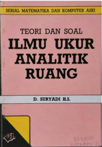 Image of Teori dan Soal: Ilmu Ukur Analitik Ruang