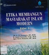 Image of Etika membangun masyarakat Islam modern : Edisi 3