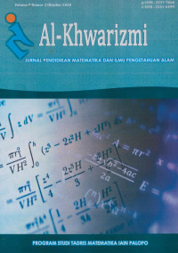 Image of Al- khwarizmi : Jurnal pendidikan matematika dan ilmu pengetahuan alam
